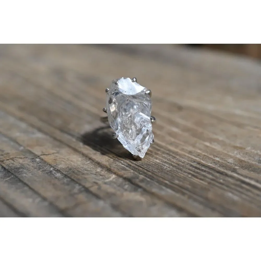 13 carat Lake county diamond engagement ring sterling silver